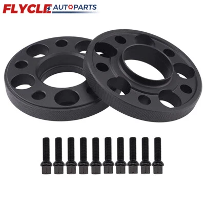 2 piezas 20mm 5x112 Mercedes Benz espaciadores de rueda HubCentric 14X1.5 para W204 W205 W169 Foto 1 de 4