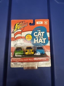 Rare Johnny Lightning Car Zooms The Cat In The Hat 3 Car Set New - Picture 1 of 3