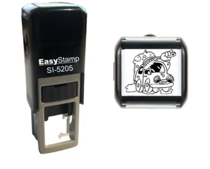 Loyalty Card Stamp 10mm Self Inking Rubber Small Pocket Size - CAR WASH - Picture 1 of 10