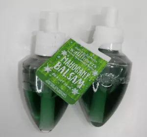 Bath & Body Works Mahogany Balsam Wallflowers Fragrance Refill Lot of 2 - Picture 1 of 2