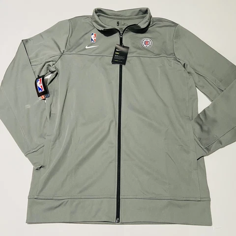 NWT Nike NBA Los Angeles Clippers Dri-Fit Warm Up Jacket Men’s L-Tall AV1658-002 Cover
