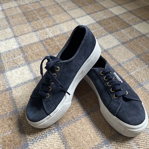 superga suede platform sneakers