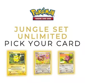 Pokemon TCG WoTC Jungle Set Cards English Pick your cards /64 - Picture 1 of 65