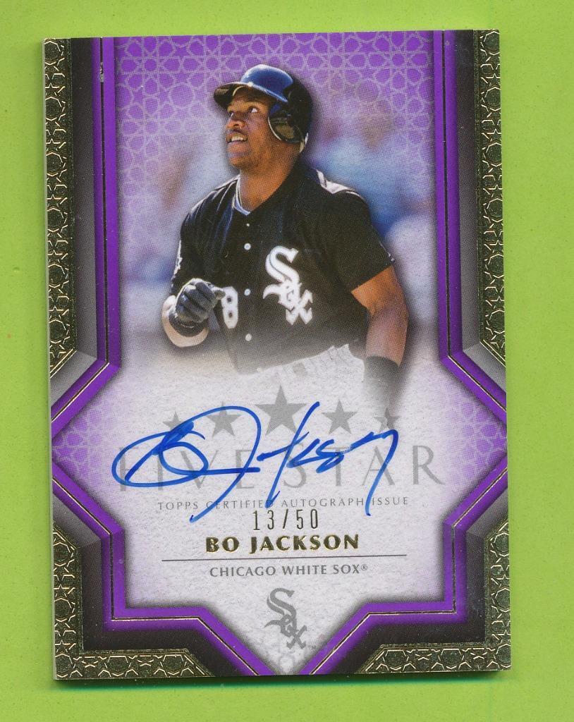 Topps Bo Jackson Baseball Serial Numbered Sports Trading Topps Bo Jackson Baseball Serial Numbered Sports Trading