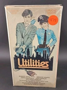 Utilities VHS Robert Hays Brooke Adams 1983 Rental Vz - Imagen 1 de 9