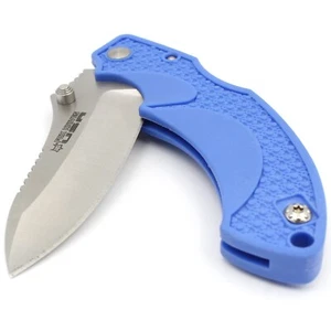 FOX Knives Amico FKU-AMI-DP BL - Modern Utility - Satin 154CM/Blue FRN - USA - Imagen 1 de 11