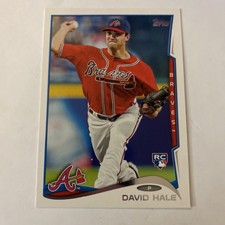 2014 Topps David Hale RC Atlanta Braves #363