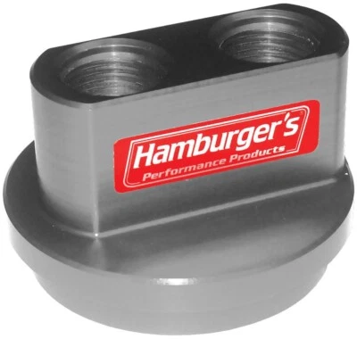 Trans-Dapt 3320 Oil Filter Bypass Adapter Spin-On 0.75-13 Threads Ford Mopar - Image 1 of 3