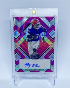 2022 LEAF METAL DRAFT WAVE PINK AUTO ANTHONY RICHARDSON 5/15