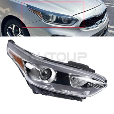 Conjunto de faros para 2019 2020 2021 Kia Forte halógeno sin LED derecho Foto 1 de 4
