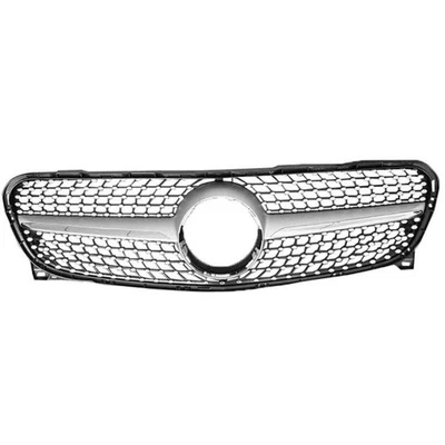 Diamond Radiator Grille Front for Benz GLA 45AMG 2018 2019 2020 1568883400 Foto 1 de 2
