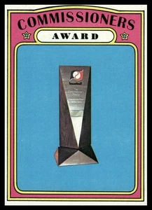 Commissioners Award 1972 Topps MLB Baseball Card High Number Series #621 - Picture 1 of 2