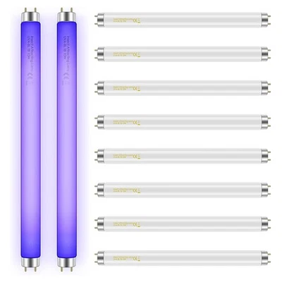 10 Pack Bug Zapper Replacement Light Bulbs 10W for 20W Indoor Bug Zapper,1380 - Image 1 of 4