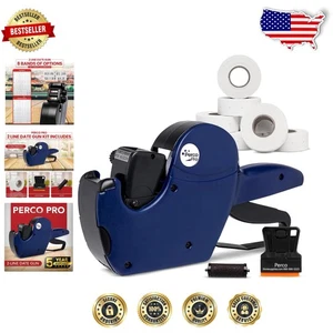 Soluzione Etichettatrice Versatile: Pistola Data Pro 2 Linee con 10.500 Etichette Adesive - Foto 1 di 8
