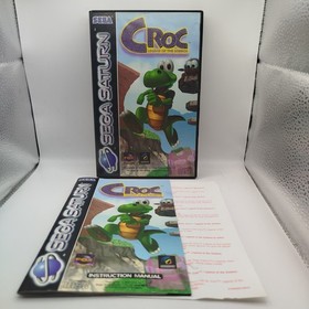 Croc legend of the gobbos gioco per Sega Saturn Completo Pal Italiano Ottimo