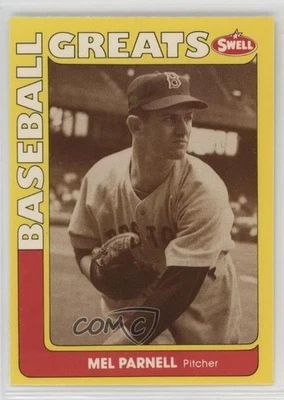 1991 Swell Baseball Greats Mel Parnell #118 - Image 1 of 2