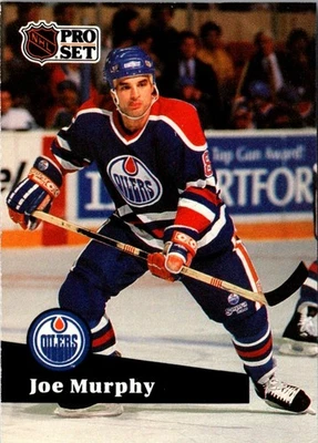 1991 Pro Set Joe Murphy #68 Edmonton Oilers Hockey Card - Image 1 of 2