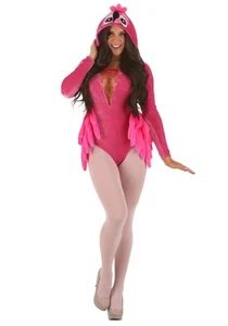 Women's Feisty Flamingo Costume - Picture 1 of 1