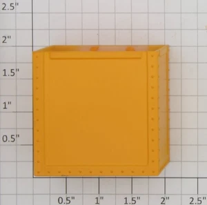 K-Line K1994YX O Gauge Yellow Container without Top Hatch - Picture 1 of 3