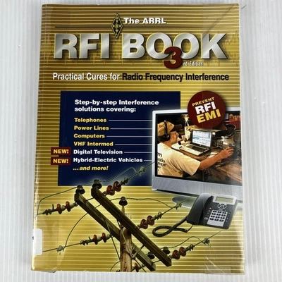 ARRL RFI Book by Mike Gruber and Michelle Bloom PB radio frequency interference - Image 1 of 4