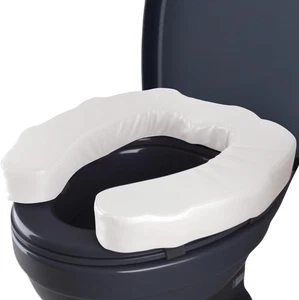 WC-Sitzerhöhung 2" für Senioren, universelle Passform, Schaumstoffkissen, nach der Operation - Bild 1 von 6