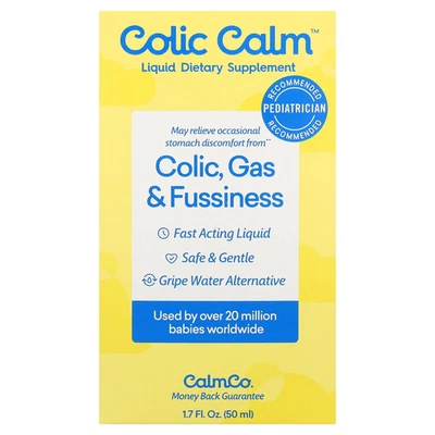 Cólicos, gases y irritabilidad, 1,7 fl oz (50 ml) Foto 1 de 4