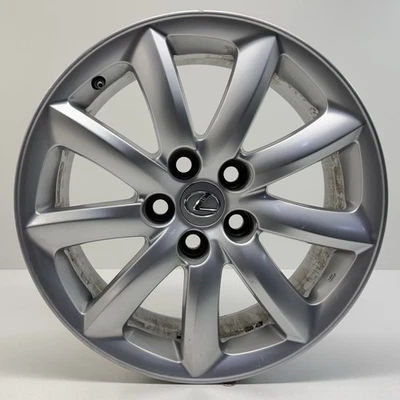 07-09 Lexus LS460 Wheel Rim 18x7.5 +32 Offset Silver 42611-50730 Factory OEM Foto 1 de 4