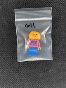 Minifigura Citizen Brick Butt Head Culo Hombre Torso Rosa Camiseta Jeans Almohadilla Estampada 611 - Imagen 1 de 2