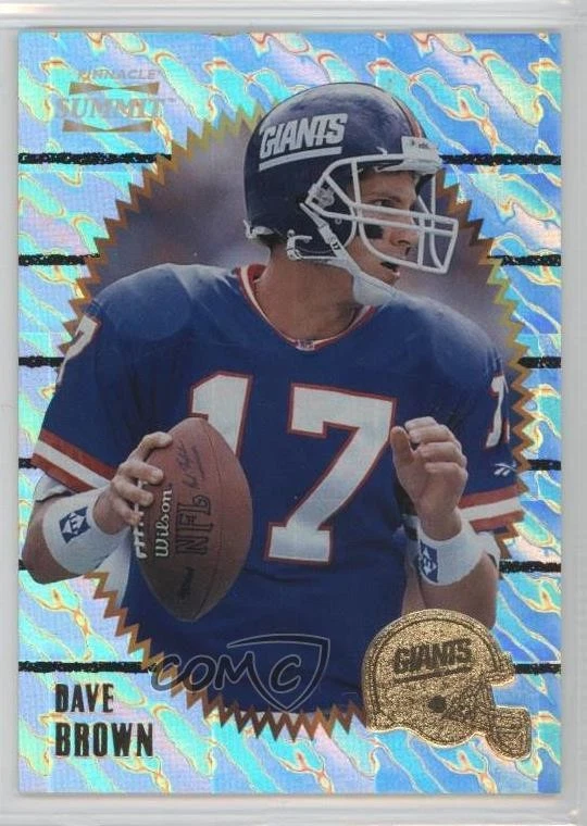 1996 Pinnacle Summit Ground Zero Dave Brown #85 - Image 1 of 2