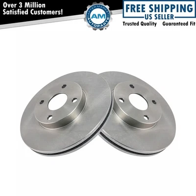 Front Brake Rotors Set For 1999-2003 Mazda Protege - Image 1 of 3