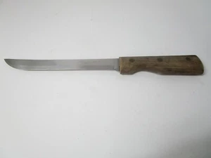 Washington Forge 8" Roast Meat Slicer Knife Carbon Steel Blade Wood Handle - Picture 1 of 4