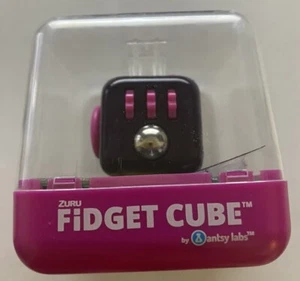 Fidget Cube Purple & Pink Roll Click Glide Flip Breath ZURU NEW - Picture 1 of 6