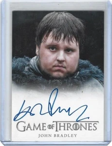 2012 Rittenhouse Game Of Thrones Season 1 John Bradley Samwell Tarly Autograph - Picture 1 of 2