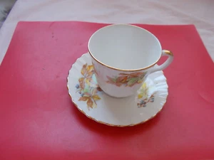 CUP /SAUCER DORCHESTER BONE CHINA (11/07)POSTAGE INCLUDED - Picture 1 of 3