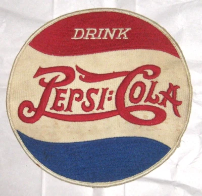 Drink Pepsi:Cola Round Patch Double Dot Jacket Uniform  Soda - Image 1 of 3