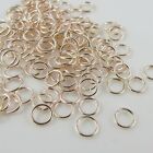 Bulk Light Rose Gold Jump Rings 260 Pieces Of 6X0.7Mm Open Jumpring Free Post