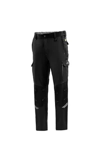 Pantaloni da lavoro SPARCO nero / grigio con tasche laterali Tech Trousers ✔️ - Picture 1 of 6