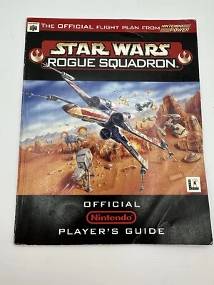 N64 Star Wars Rogue Squadron Nintendo Power Official Player’s Guide Book - Image 1 of 4