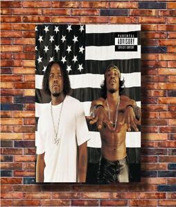 Hot Fabric Poster Outkast American Big Boi Hip Hop Music Star 36x24 40x27in Z617