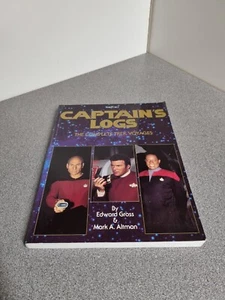 Boxtree Star Trek Captain's Log The Complete Trek Voyages Paperback Book - Picture 1 of 5