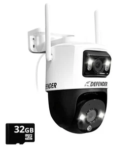 NIB AI Powered Guard Pro 3K Plus Dual Lens PTZ WiFi 6, Plug & Play Security Cam - Picture 1 of 8