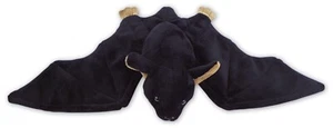 Black Bat soft toy, animal teddy gift, wildlife, plush cuddly wildlife, nature. - Picture 1 of 6