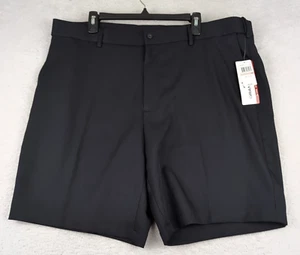 Grandslam Men's 9" Expandable Waistband Performance Golf Shorts Black New - Picture 1 of 7