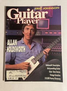 1990 March GUITAR PLAYER Magazine, ALLAN HOLDSWORTH (MH229) - Picture 1 of 3