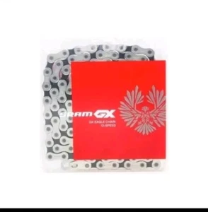 SRAM GX Eagle 12-Speed Mountain Bike Chain 126-Links 1x Solid-Pin - Silver/Gray - Picture 1 of 2