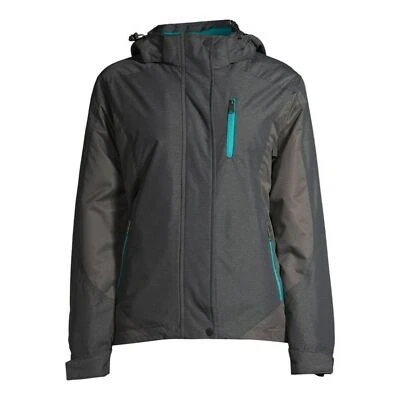 Usado en Excelente Condición Alpes Suizos Mujer Vellón Qulited Capucha Cortavientos Atlético Invierno Abrigo XL Foto 1 de 4