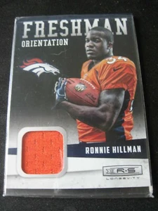 RONNIE HILLMAN 2012 Rookies and Stars Longevity Freshman Orientation Jerseys #6 - Picture 1 of 2