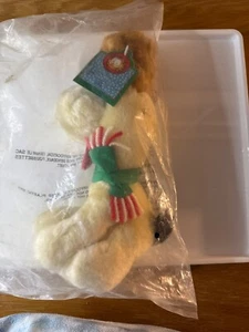 1990 McDonalds Christmas Odie Dog Plush With Tags Garfield - Picture 1 of 2