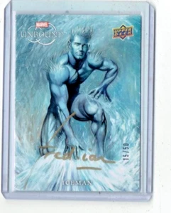 Iceman 2023 Upper Deck Unbound Fred Ian Autograph Card /50 - Picture 1 of 1