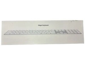 Klawiatura Apple Magic z klawiaturą numeryczną (angielska amerykańska) A1843 MQ052LL/A NOWA ZAPIECZĘTOWANA - Zdjęcie 1 z 1